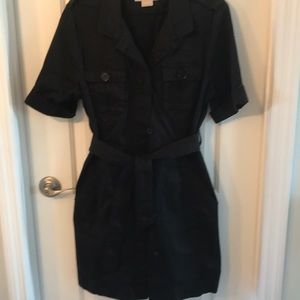 Michael Kors Black belted dress size xl